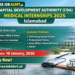 Capital Development Authority CDA Hospital House Jobs 2026