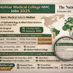 Nishtar Medical College NMC Multan Jobs 2026